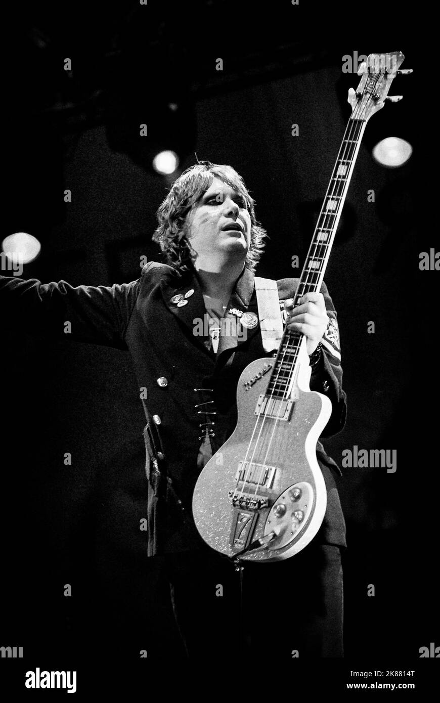 Nicky Wire - Manic Street Preachers, V2007, Hylands Park, Chelmsford, Essex, Royaume-Uni - 19 août 2007 Banque D'Images