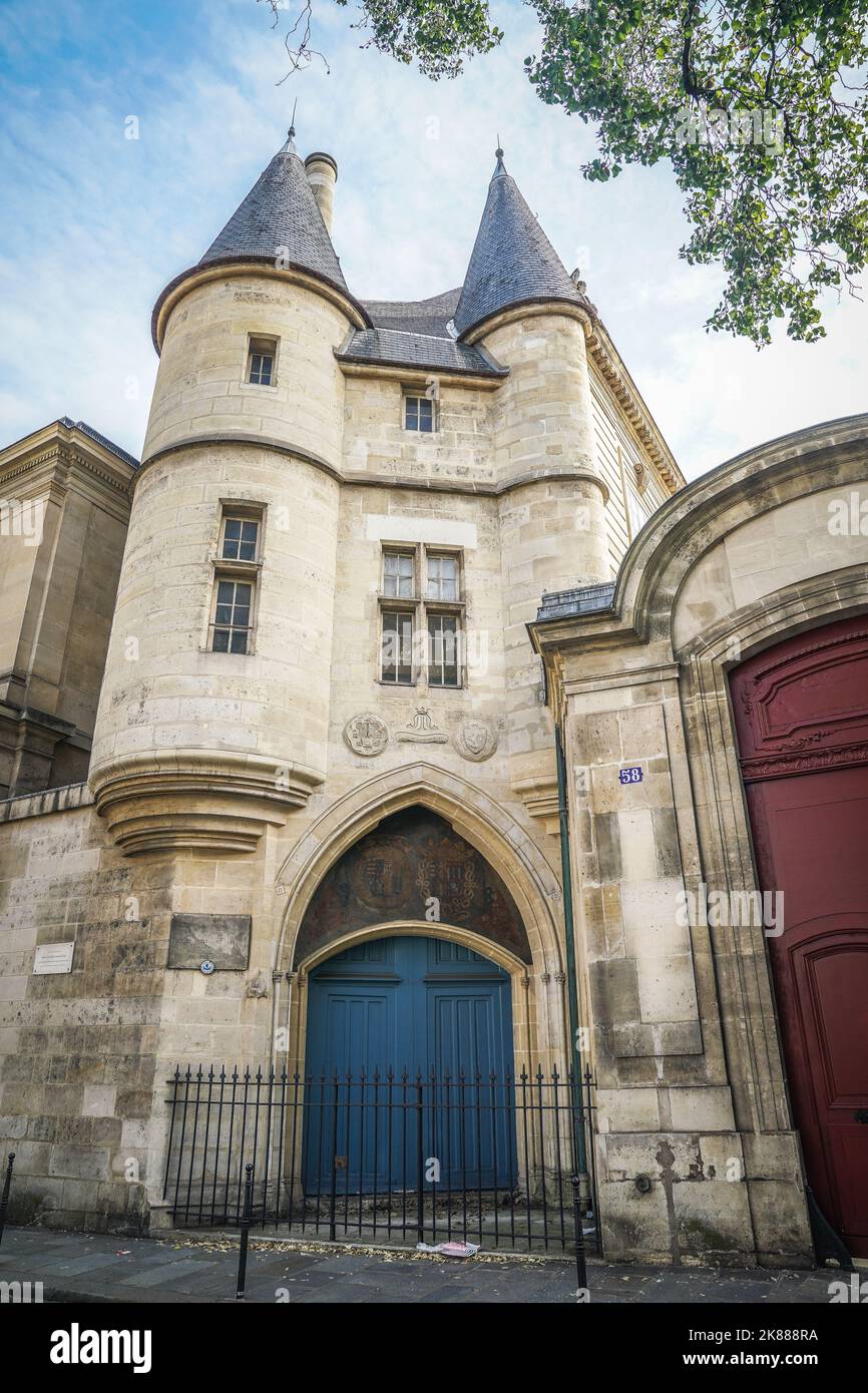 L'Hôtel de Soubise à Paris Banque D'Images