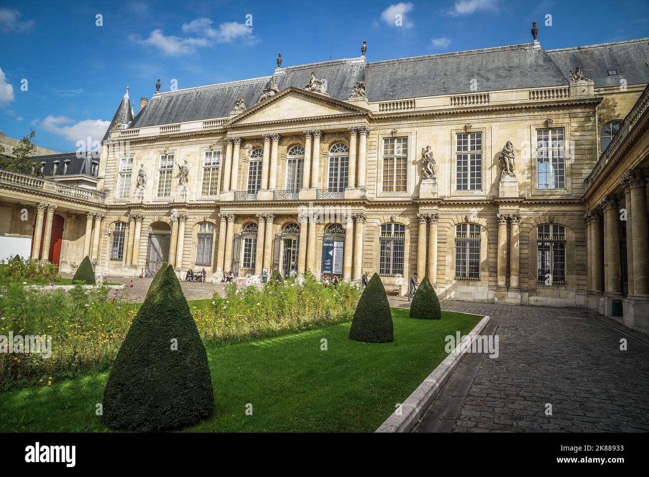 Musée des Archives nationales de Paris Banque D'Images