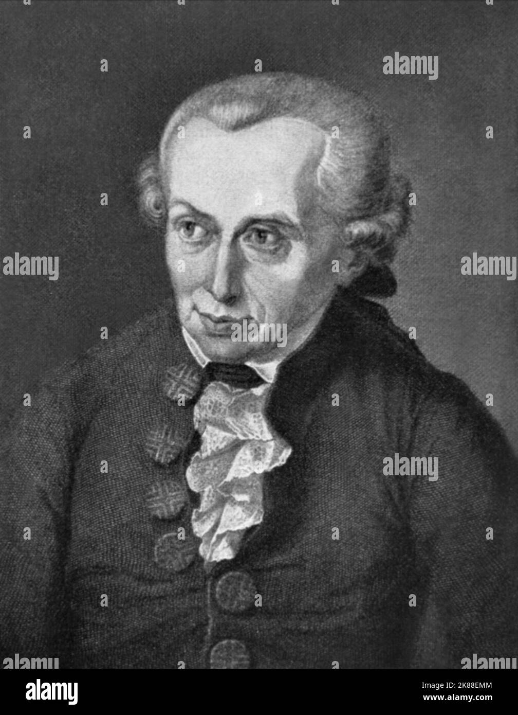 Emmanuel Kant philosophe allemand (1724-1804) 01 janvier 1760 **AVERTISSEMENT** cette photographie est réservée à un usage éditorial et est protégée par les droits d'auteur de la Société cinématographique et/ou du photographe désigné par la Société cinématographique ou la Société de production et ne peut être reproduite que par des publications dans le cadre de la promotion du film ci-dessus. Un crédit obligatoire à The film Company est requis. Le photographe doit également être crédité lorsqu'il est connu. Aucune utilisation commerciale ne peut être accordée sans autorisation écrite de The film Company. Banque D'Images