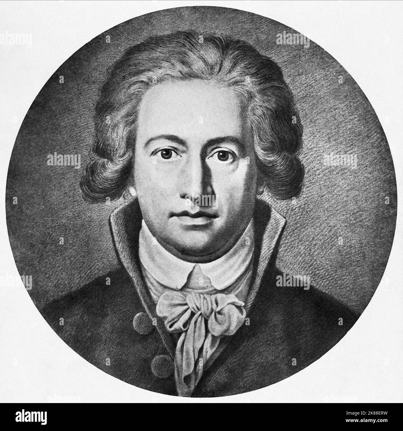 Johann Wolfgang von Goethe Writer (1749–1832) Gezeichnet von Lips 1791 / dessin du 1791 01 janvier 1791 **AVERTISSEMENT** cette photographie est à usage éditorial exclusif et est protégée par le copyright de The film Company et/ou du photographe désigné par The film or production Company et ne peut être reproduite que par des publications en liaison avec la promotion du film ci-dessus. Un crédit obligatoire à The film Company est requis. Le photographe doit également être crédité lorsqu'il est connu. Aucune utilisation commerciale ne peut être accordée sans autorisation écrite de The film Company. Banque D'Images