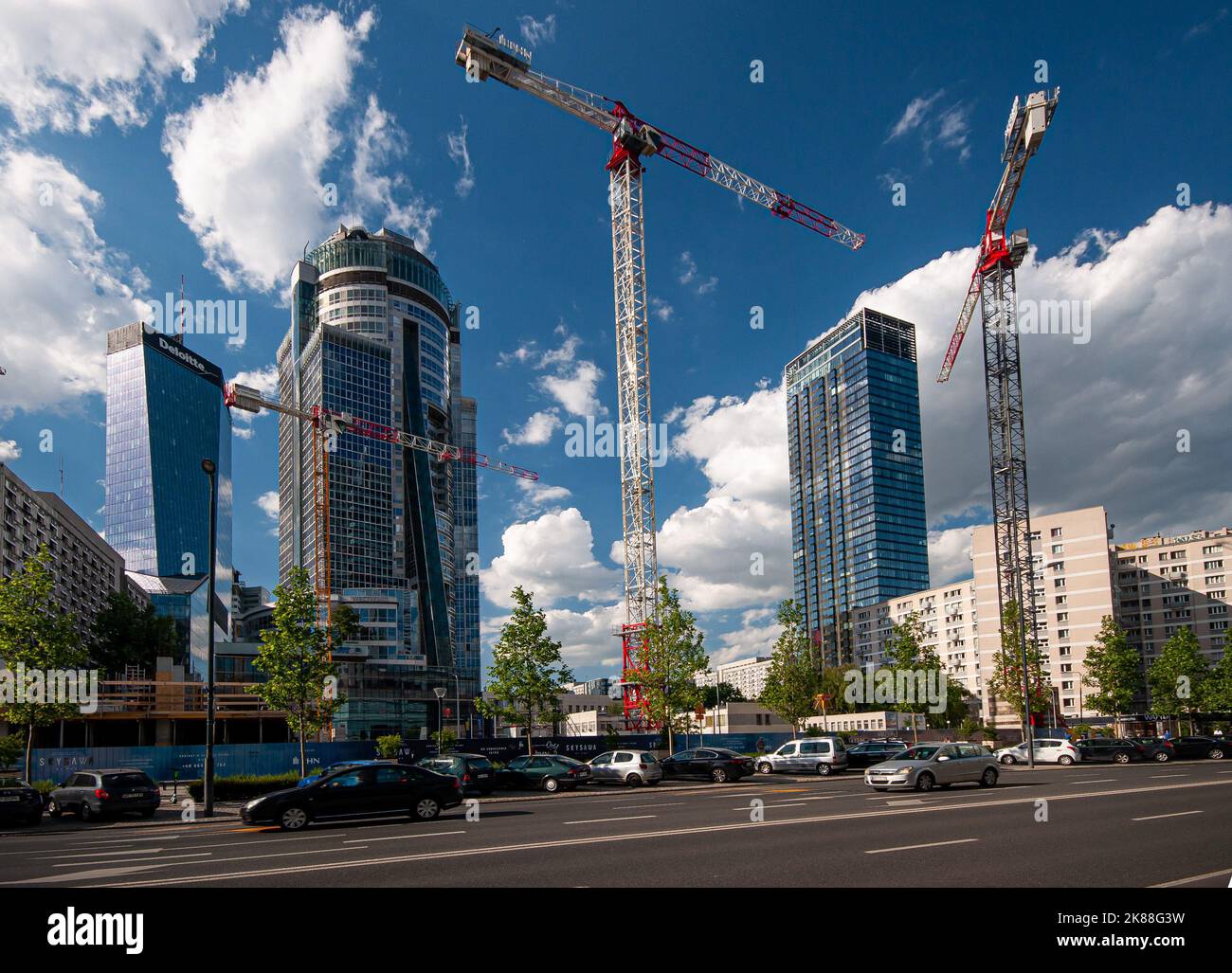 Warszawa , fot.Wojciech Fondalinski Banque D'Images