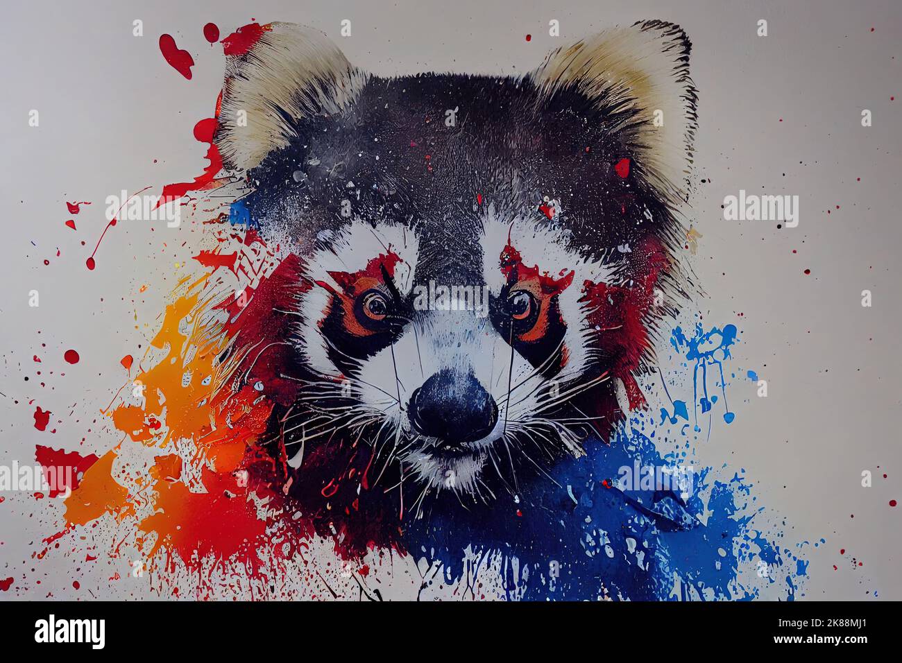 Panda roux dessin Banque de photographies et d’images à haute