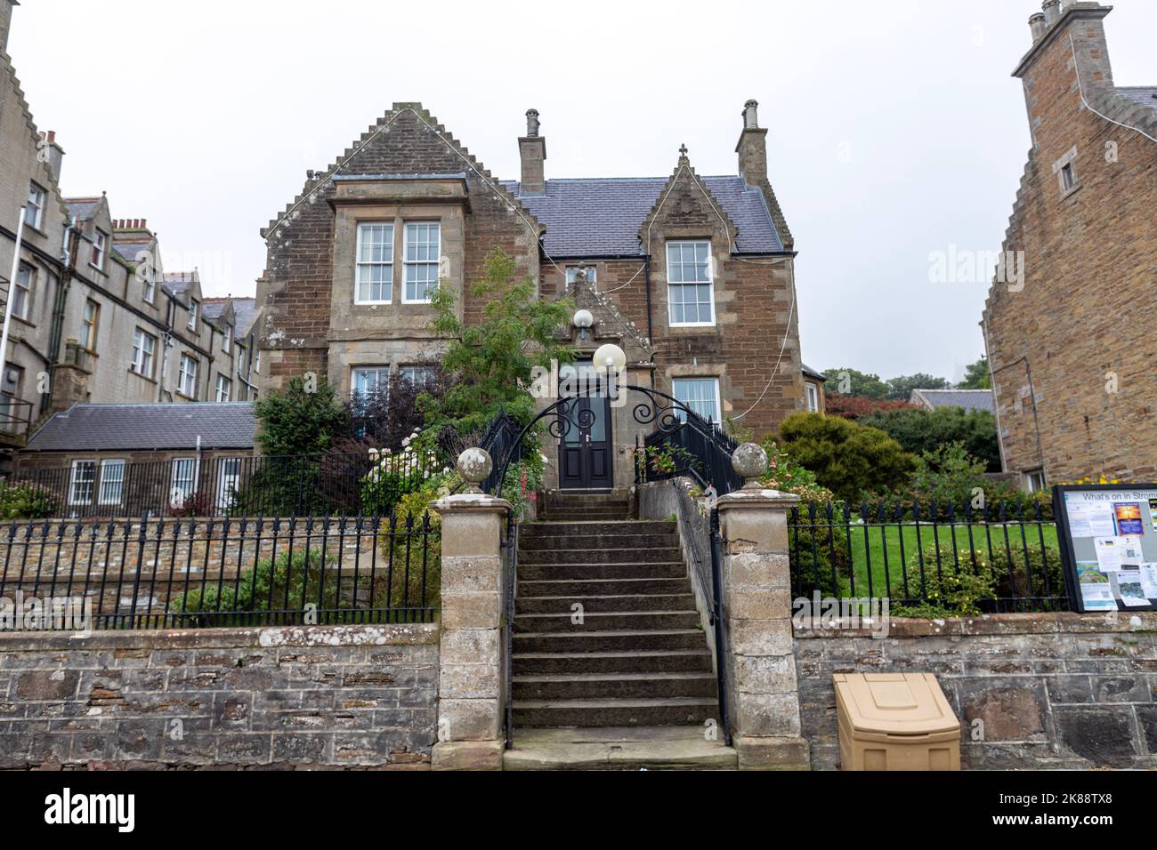 Town House, Stromness, Orkney, Écosse, Royaume-Uni Banque D'Images