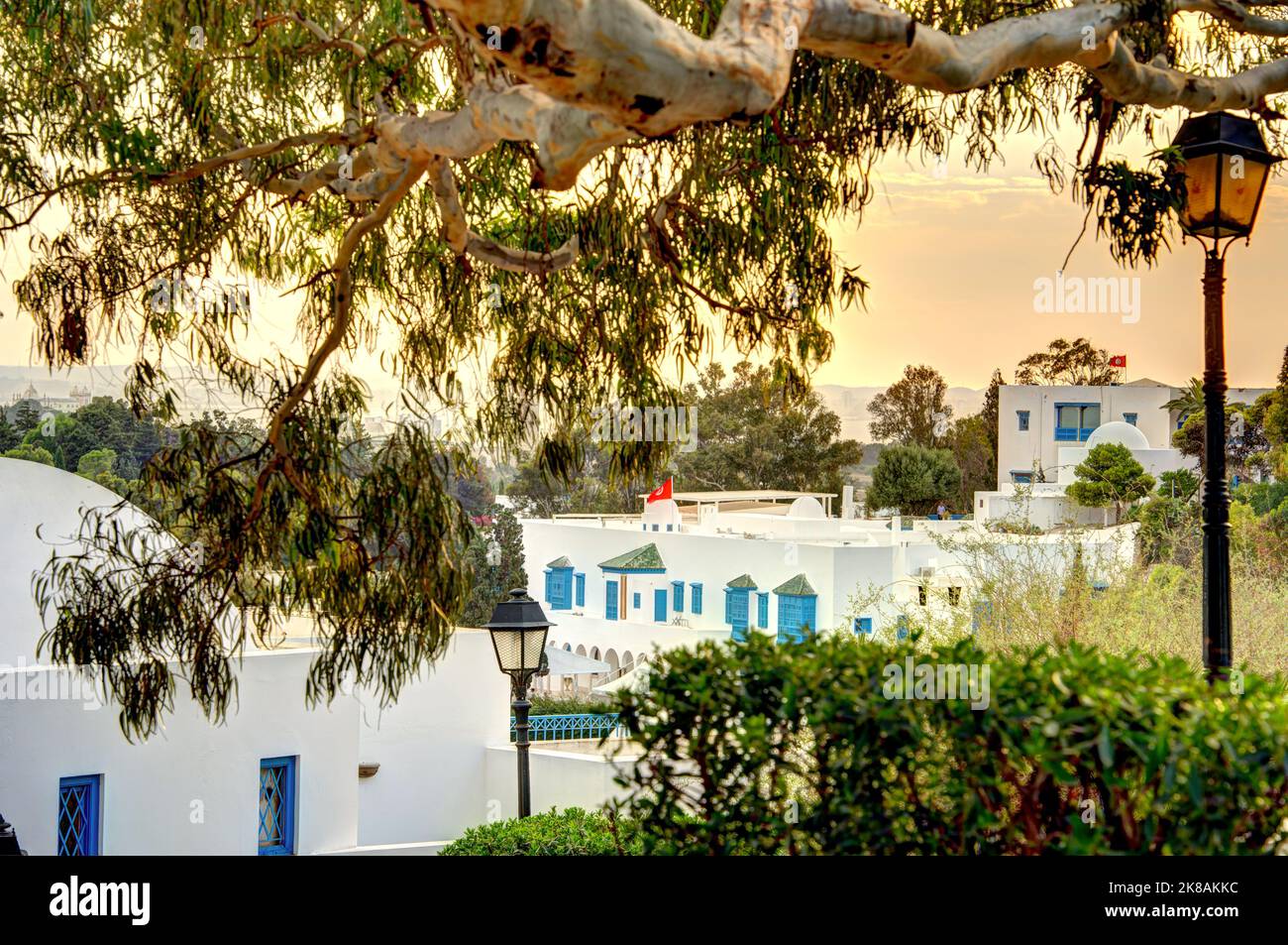 Sidi Bou Saïd, Tunisie Banque D'Images