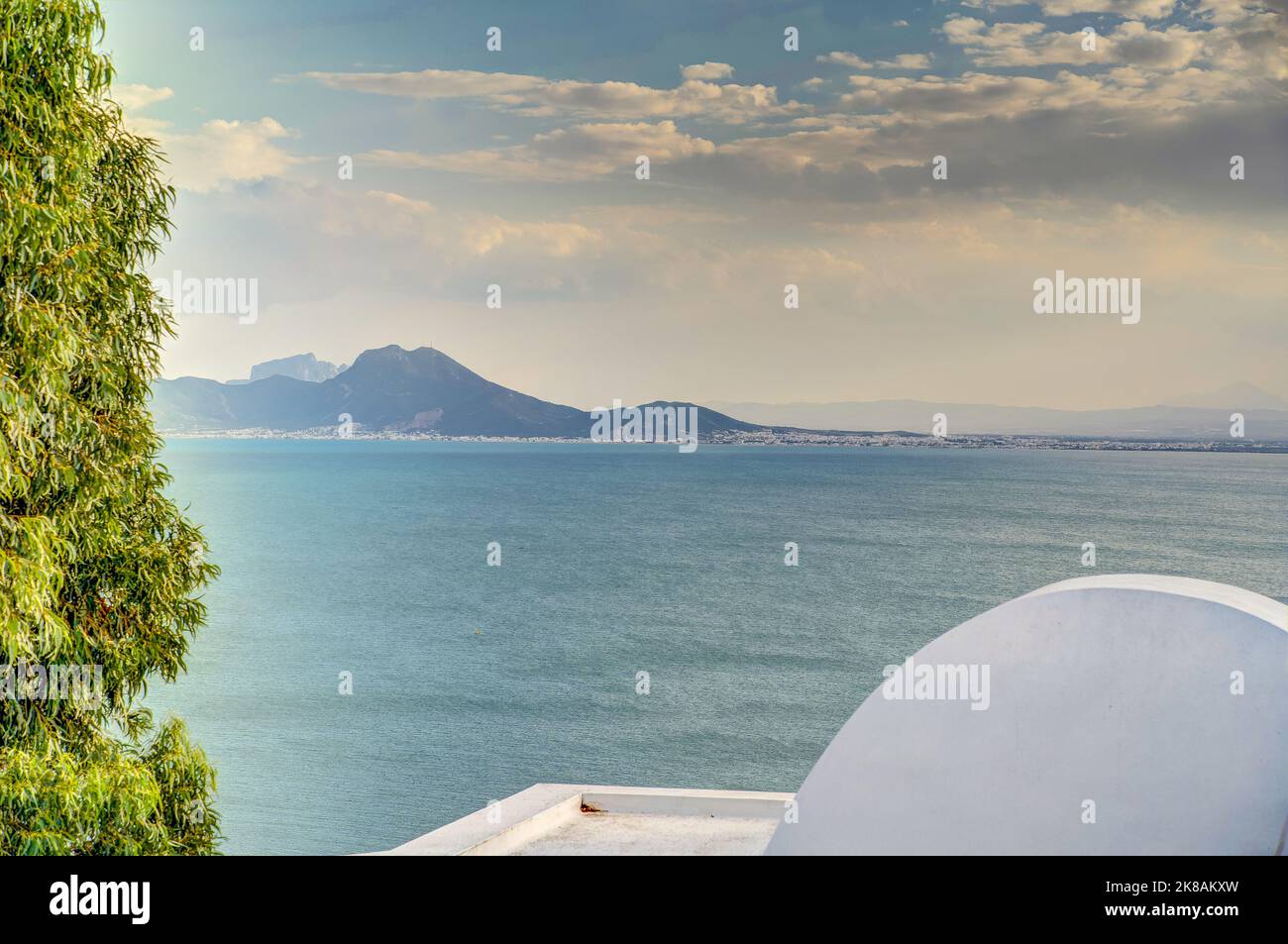 Sidi Bou Saïd, Tunisie Banque D'Images