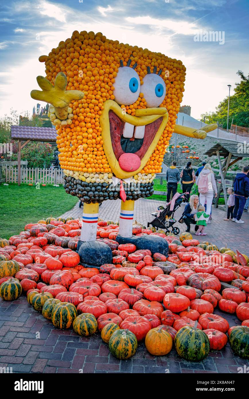 Kuerbisausstellung auf dem Spargelhof Klaistow | Pumkins Show Klaistow, Brandebourg Banque D'Images