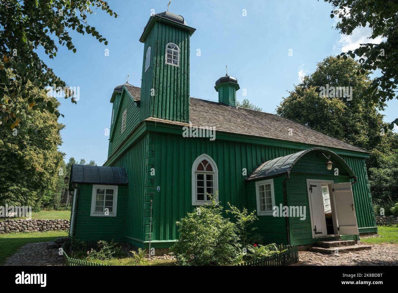 Mosquée de Kruszyniany, Podlaskie Voivodeship en Pologne Banque D'Images