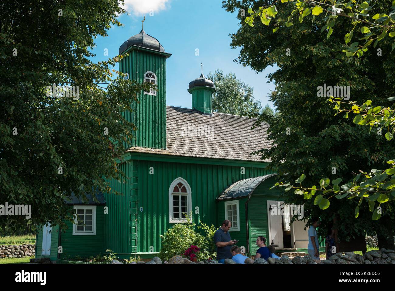 Mosquée de Kruszyniany, Podlaskie Voivodeship en Pologne Banque D'Images