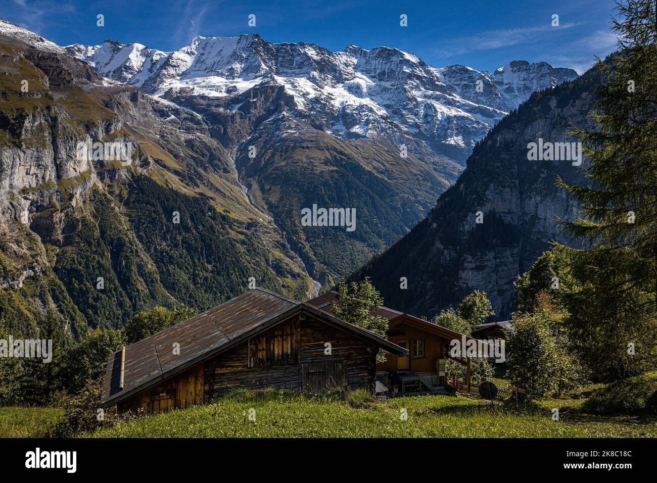 Grindelwald, Suisse Banque D'Images