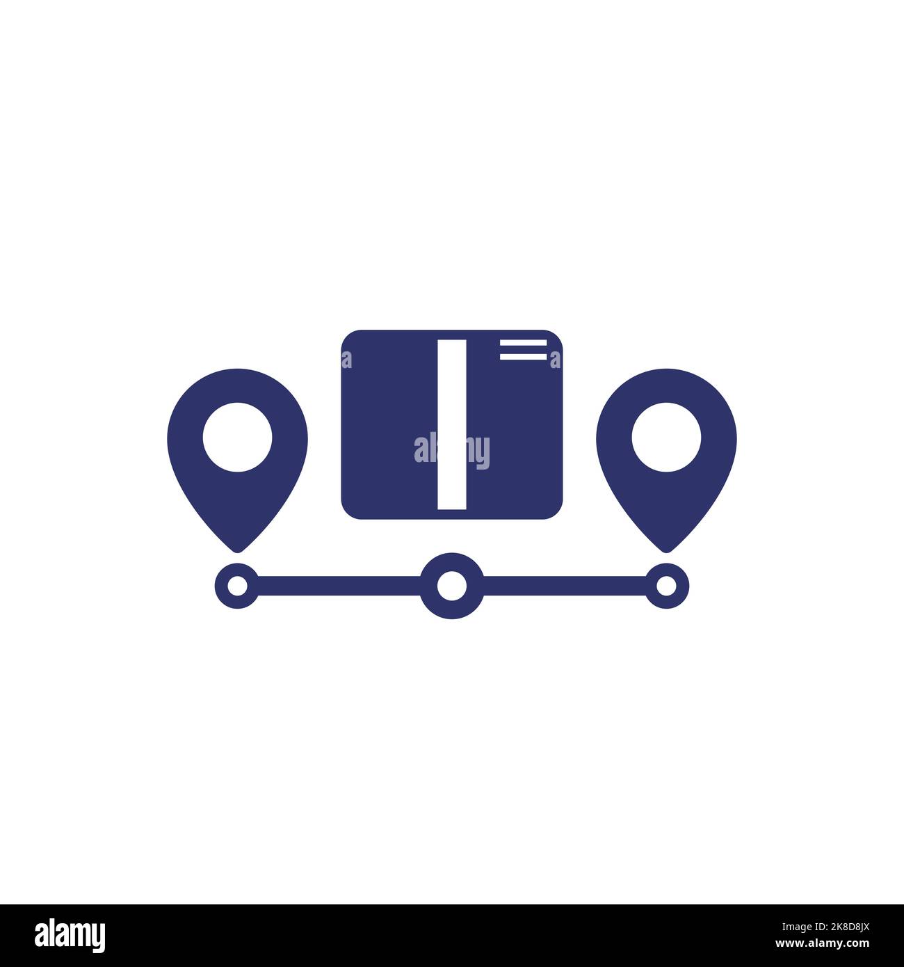 Icône Dropshipping, vecteur d'exécution de commande Illustration de Vecteur