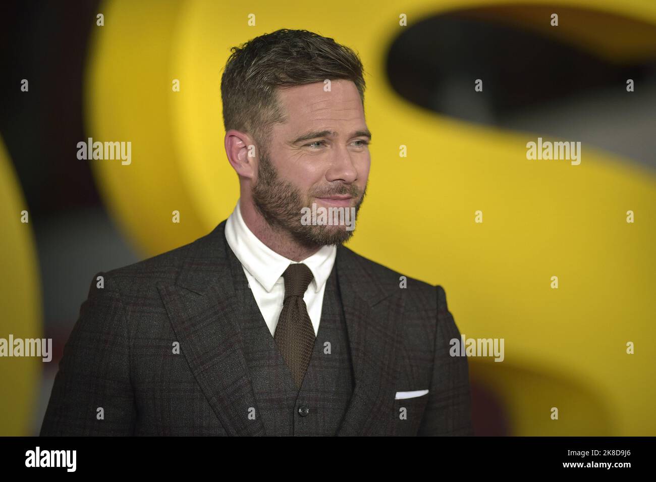 Rome, Italie. 22nd octobre 2022. Luke Macfarlane assiste au tapis rouge pour 'Bross' lors du Festival du film de Rome 17th à l'Auditorium Parco Della Musica le samedi, 22 octobre 2022 à Rome, Italie. Photo de Rocco Spaziani/UPI crédit: UPI/Alay Live News Banque D'Images