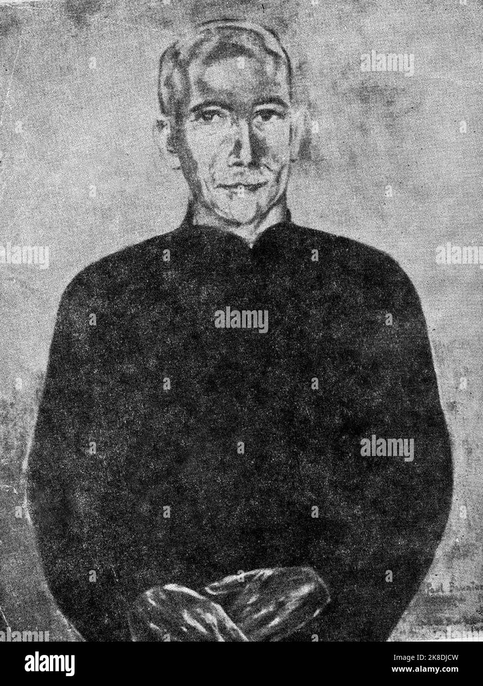 Portrait de l'auteur britannique de livres spirituels Paul Brunton (Raphael Hurst) comme un jeune homme ca. 1933 Banque D'Images