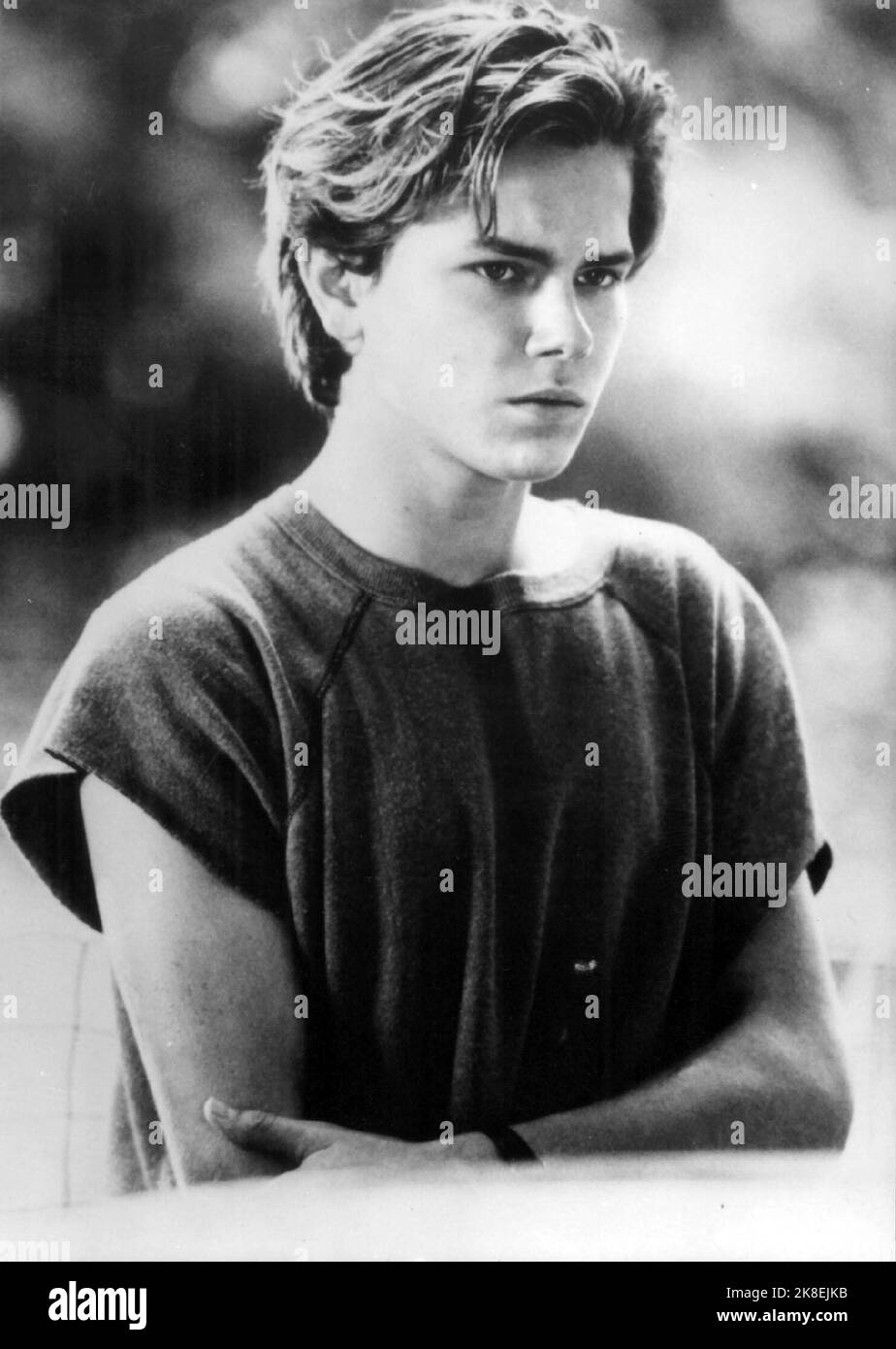 RIVER PHOENIX en COURS D'EXÉCUTION SUR VIDE (1988), dirigé par SIDNEY LUMET. Crédit: WARNER BROTHERS / Album Banque D'Images