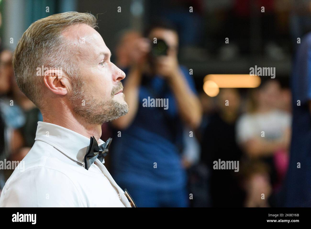 Munich, Allemagne. 22nd octobre 2022. Munich, Allemagne, octobre 22th 2022: Buteur à la finale des Championnats bavarois de boxe amateur à Boxwerk Munich, Allemagne. (Sven Beyrich/SPP) crédit: SPP Sport Press photo. /Alamy Live News Banque D'Images