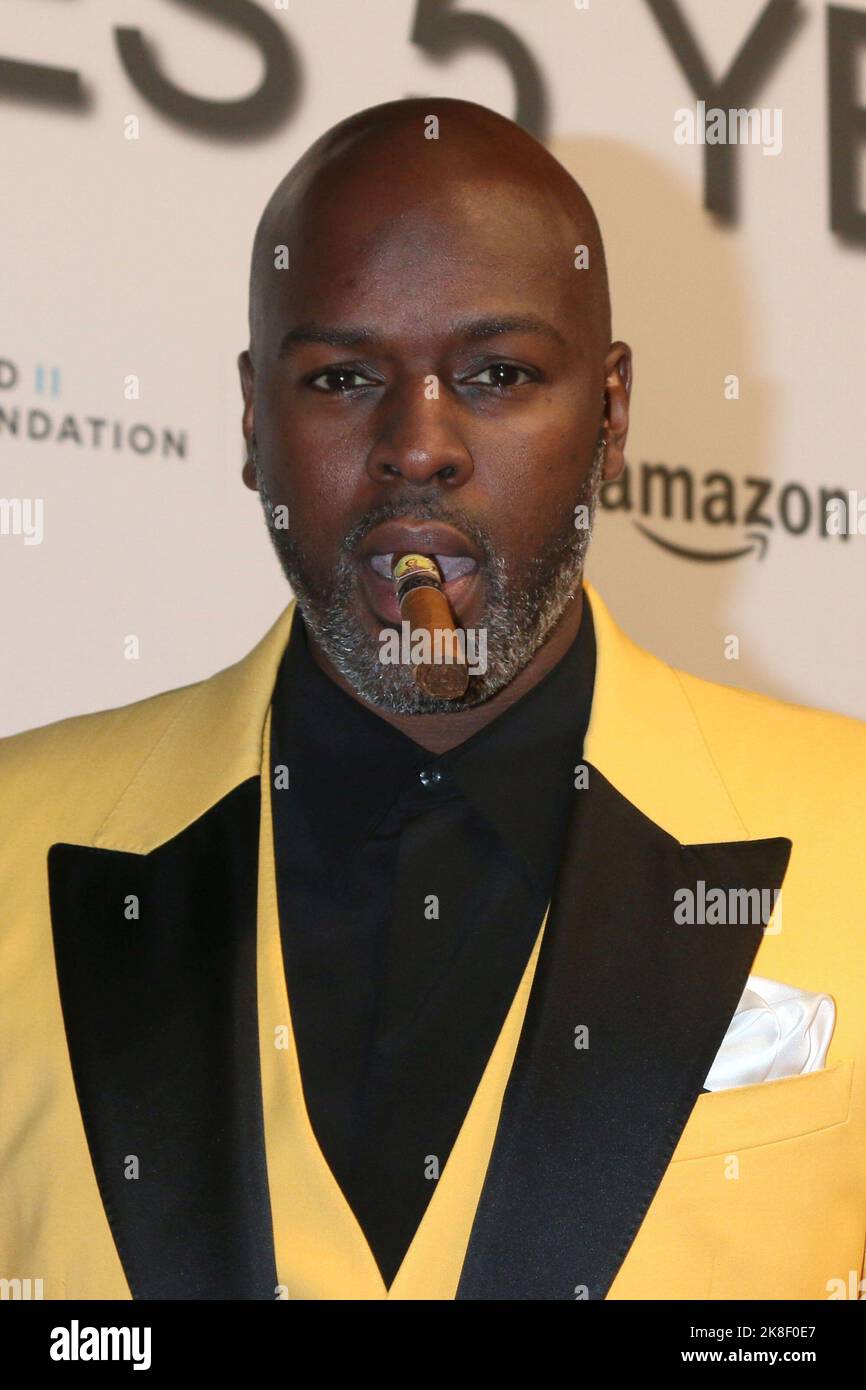 Santa Monica, Californie. 22nd octobre 2022. Corey Gamble à l'arrivée pour le Gala annuel d'art wearable 5th, Barker Hangar, Santa Monica, CA 22 octobre 2022. Crédit : Priscilla Grant/Everett Collection/Alay Live News Banque D'Images