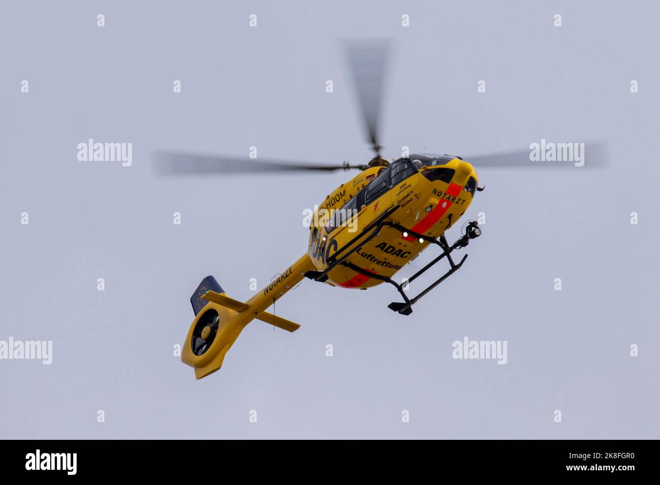 D-HDOM Airbus Helioters H145 AAAC Air Ambulance Cologne Bonn Airport 12/10/2022 EDSK CGN Banque D'Images