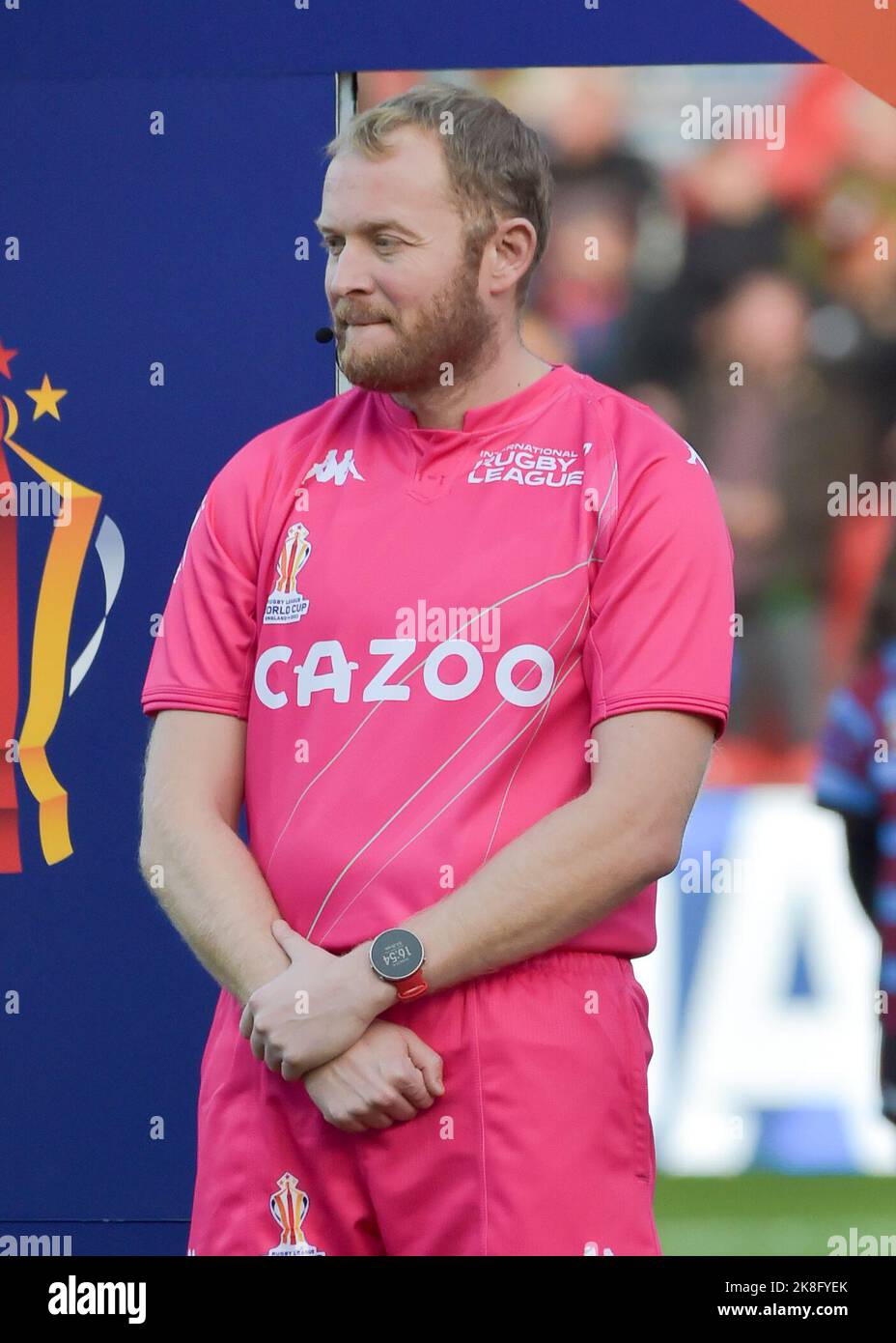 Doncaster, Yorkshire du Sud, Royaume-Uni sur 23 octobre 2022 coupe du monde de rugby Robert Hicks 2021 groupe Un match entre Samoa V Grèce au stade Eco-Power, Doncaster, Yorkshire du Sud, Royaume-Uni sur 23 octobre 2022 (photo de Craig Cresswell/Alamy Live News) Banque D'Images