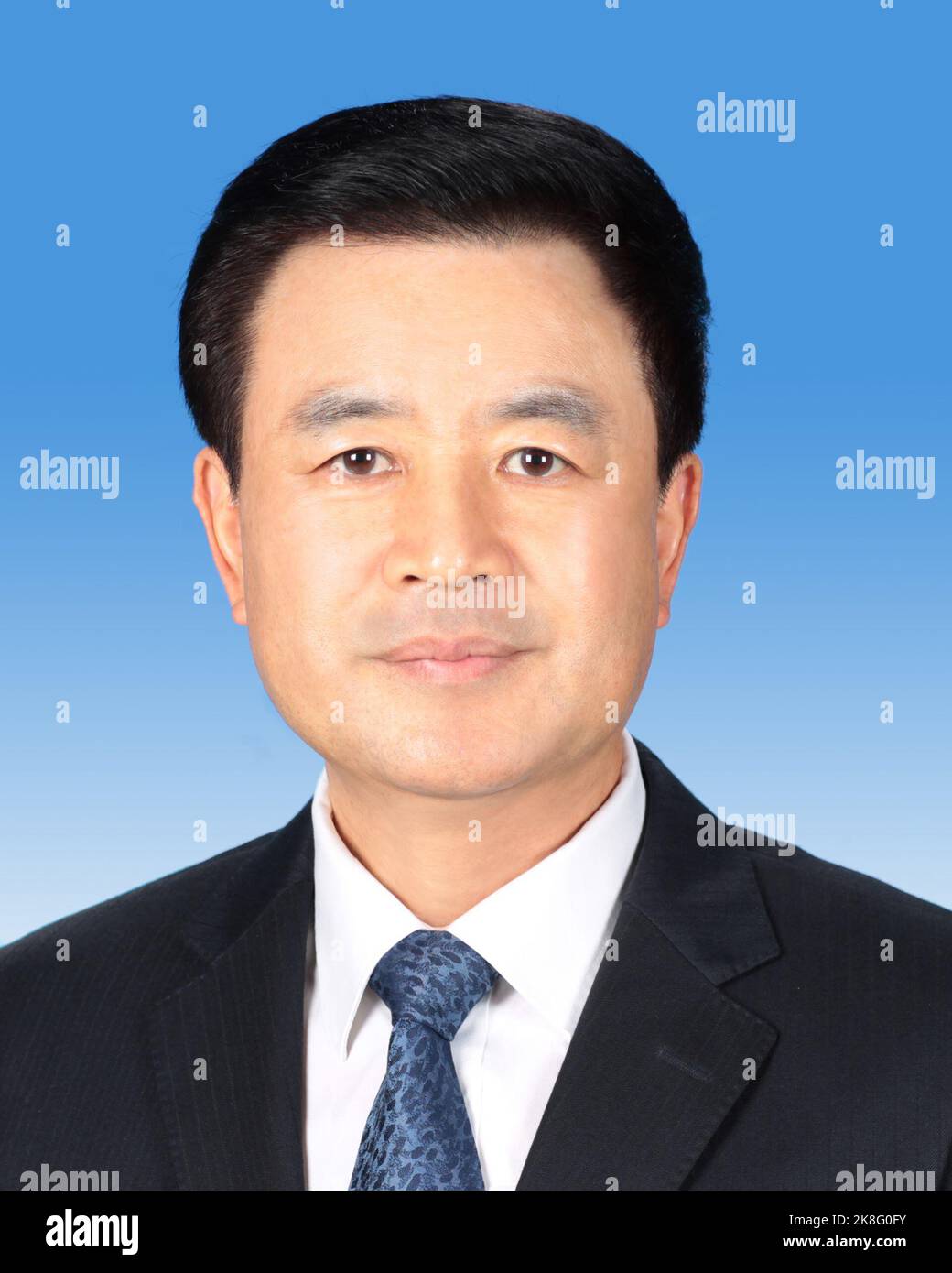 Pékin, Chine. 23rd octobre 2022. Cette photo montre Wang Xiaohong, membre du Secrétariat du Comité central du Parti communiste chinois (PCC) de 20th. Credit: Xinhua/Alay Live News Banque D'Images