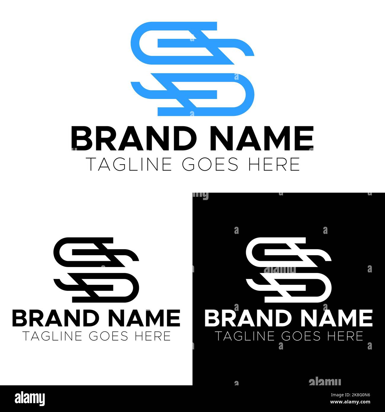 Logo lettre S. Image de marque vecteur d'entreprise S icône et logo. Vecteur libre Illustration de Vecteur Logo lettre S. Image de marque vecteur d'entreprise S icône et logo. Vecteur libre Illustration de Vecteur