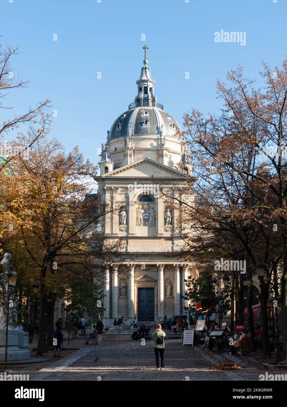 Bâtiment de l'Université de la Sorbonne à Paris, France Banque D'Images
