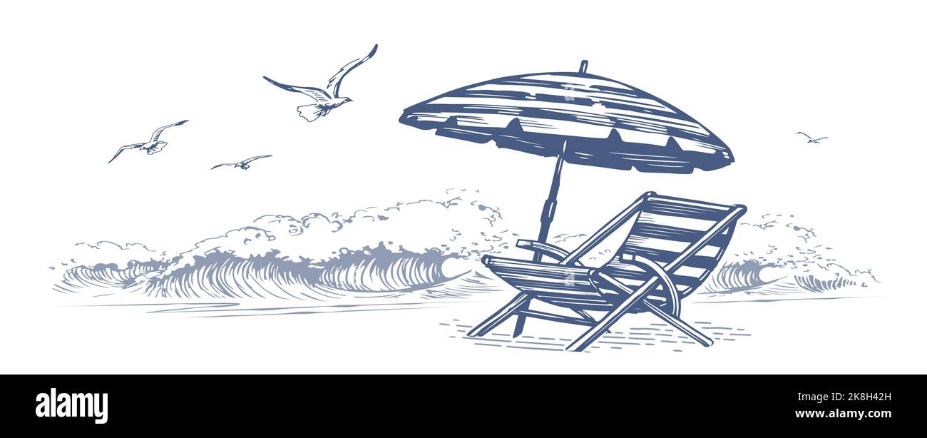 Corbeille De Plage TecTake 2 Places - Avec Pare-soleil, Coussins, Housse Protection