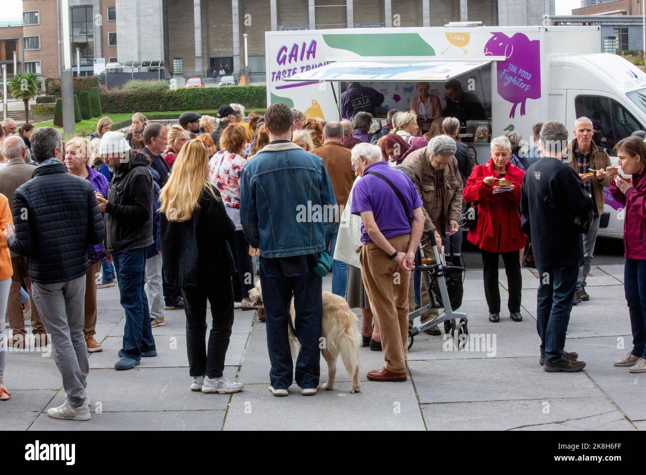 L'illustration montre le 30th anniversaire de l'organisation de protection des animaux Gaia, dimanche 23 octobre 2022, à Bruxelles. BELGA PHOTO HATIM KAGHAT Banque D'Images