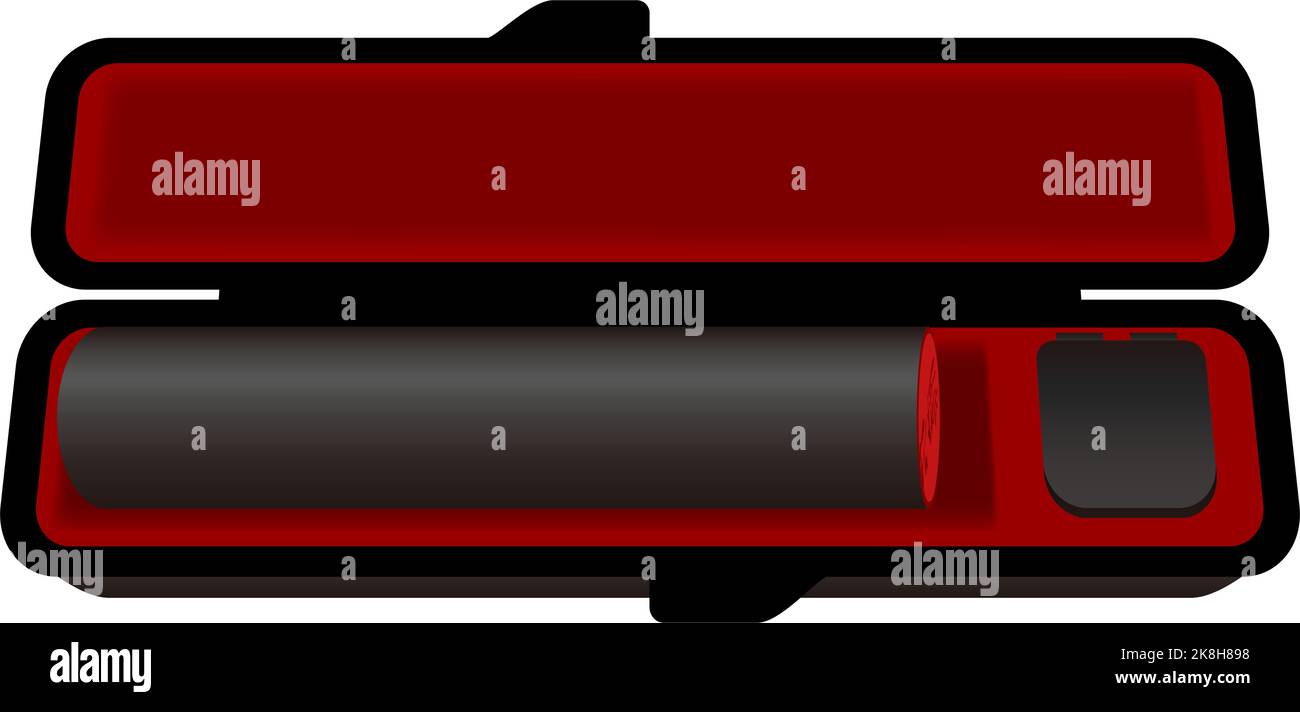 Illustration du boîtier de joint et du joint Illustration de Vecteur
