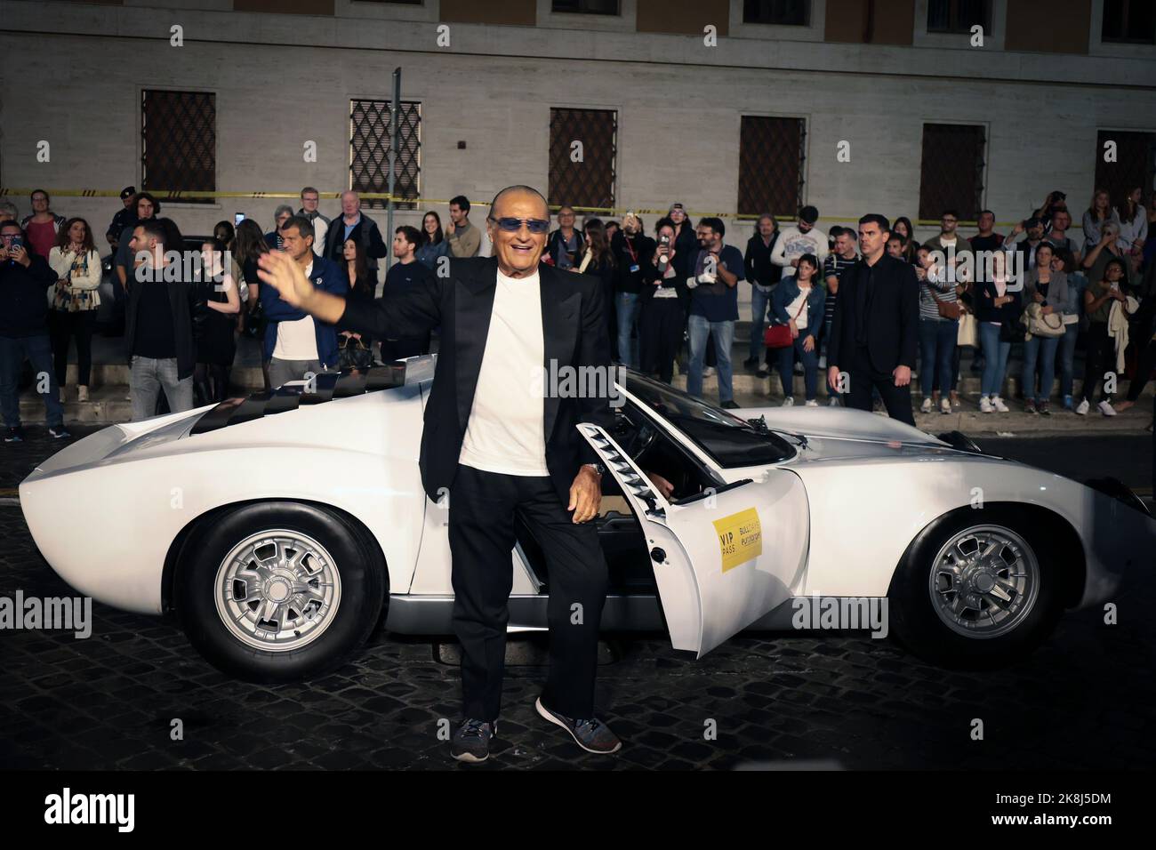 Rome, Italie - 23 octobre 2022: Tony Renis assiste au tapis rouge de ...