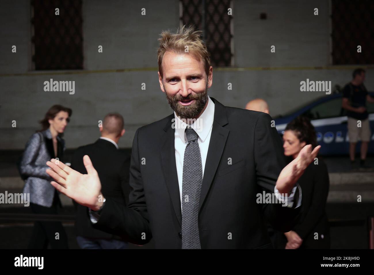 23 octobre 2022, Rome, Italie: ROME, ITALIE - OCTOBRE 23: Massimiliano Rosolino assiste au tapis rouge de ''Lamborghini - l'homme derrière la légende'' à Alice Nella Città lors du Festival du film de Rome 17th. (Credit image: © Gennaro Leonardi/Pacific Press via ZUMA Press Wire) Banque D'Images