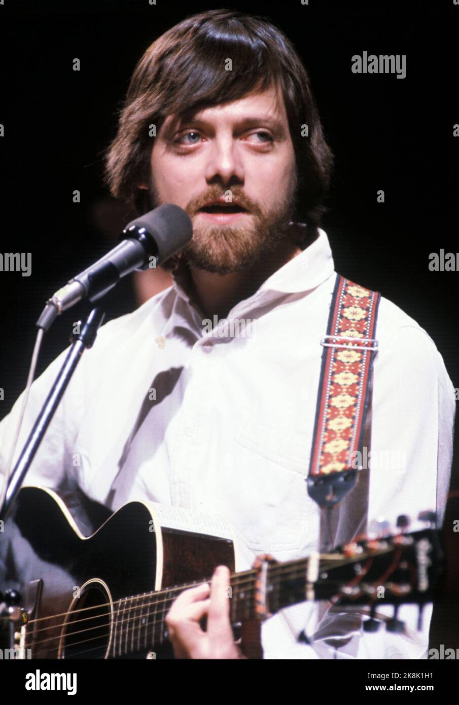 Oslo 15 janvier 1983. Le Prix Spellemann 1982 est décerné. Ici, Lillebjørn Nilsen a été vu qui a reçu le prix pour le vice-record de cette année. Photo: Erik Thorberg / NTB / NTB Banque D'Images