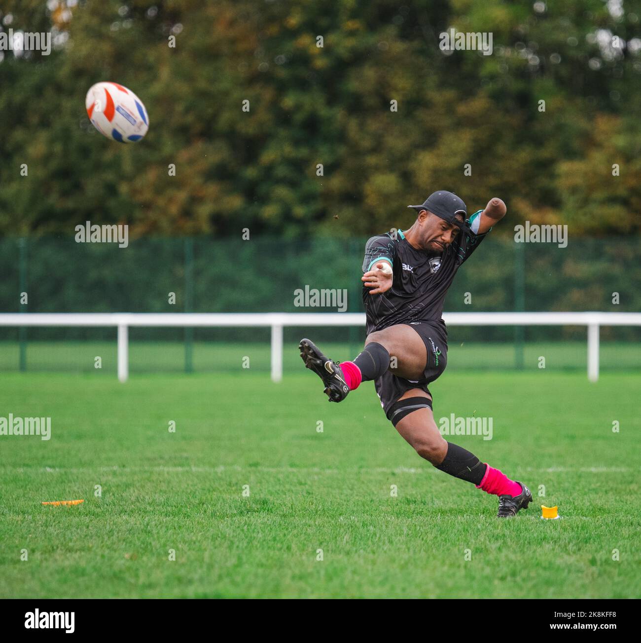 Coupe du monde de rugby 2021 Nouvelle-Zélande / pays de Galles PDRL à Victoria Park, Warrington Banque D'Images