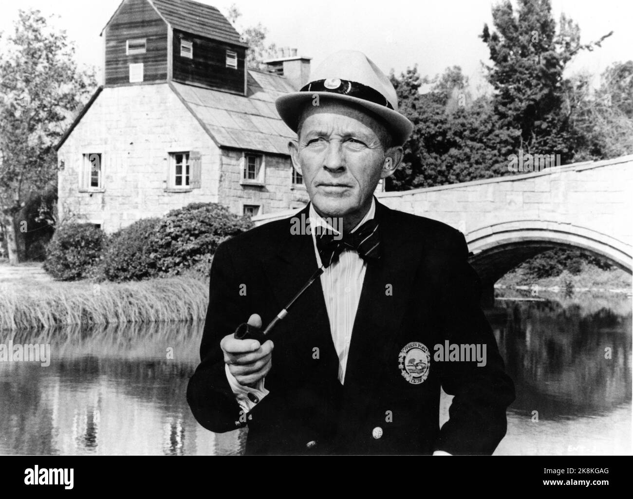 BING CROSBY Co-Host / Narrateur sur le MGM Studios Lot dans CE Divertissement ! 1974 réalisateur / écrivain / producteur JACK HALEY Jr. Music Henry Mancini producteur exécutif Daniel Melnick Metro Goldwyn Mayer Banque D'Images