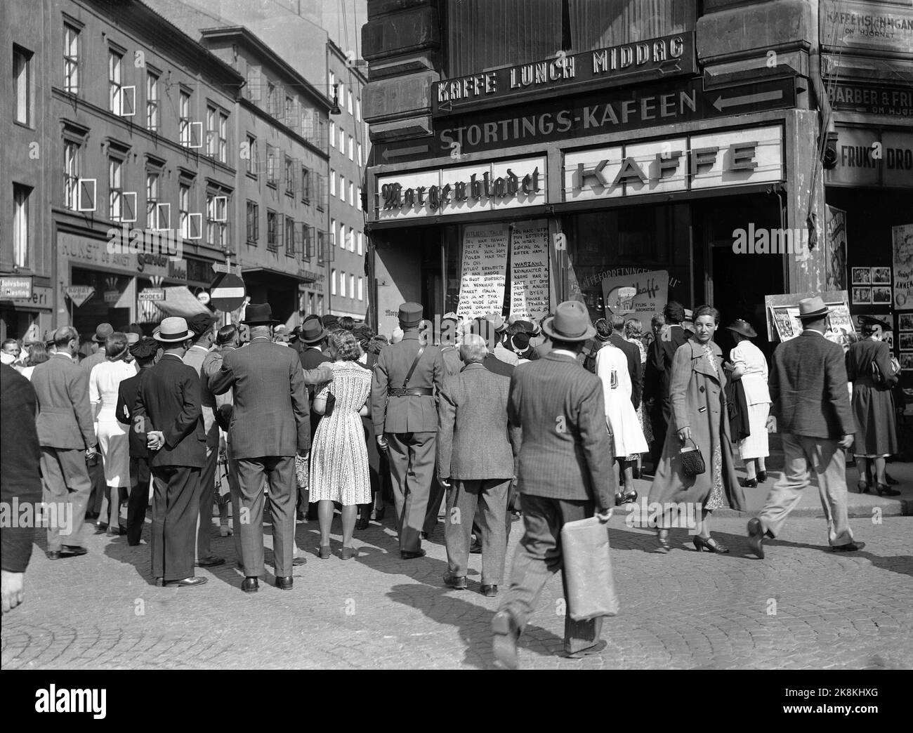 Frontière allemagne pologne Banque d'images noir et blanc Alamy