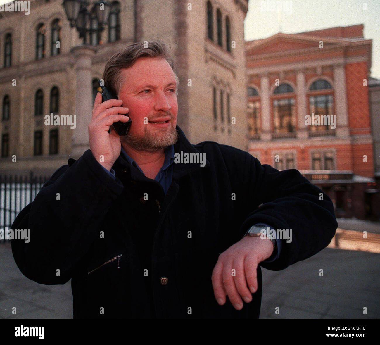 Oslo. Svein Lamark affirme dans son livre 'Code Name Havmåke' que l'un des membres du personnel politique du gouvernement Jagland était un espion russe. Photo: Heiko Junge, / NTB Banque D'Images