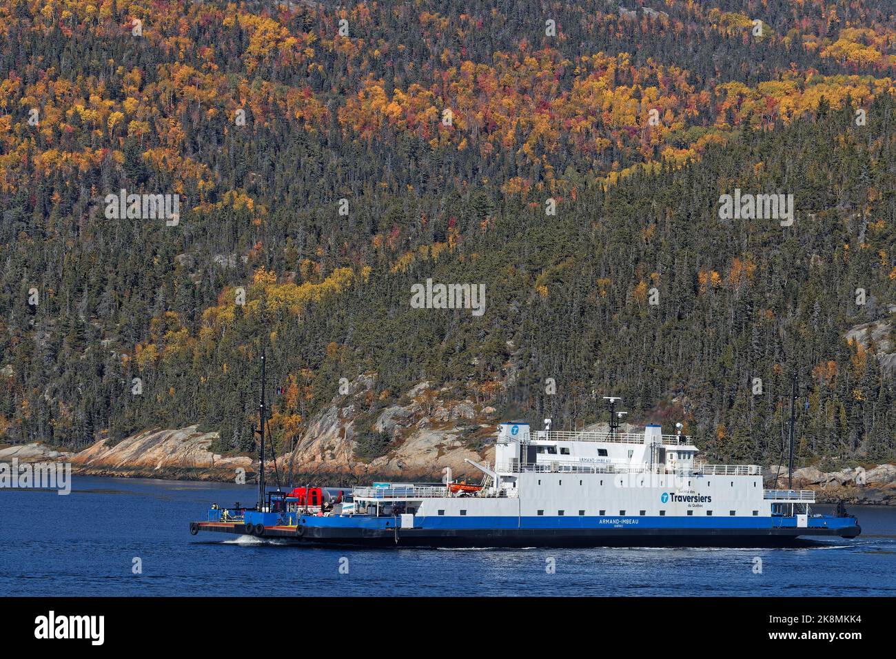 TADOUSSAC, CANADA, 12 octobre 2022 appelé « traversière » au Québec