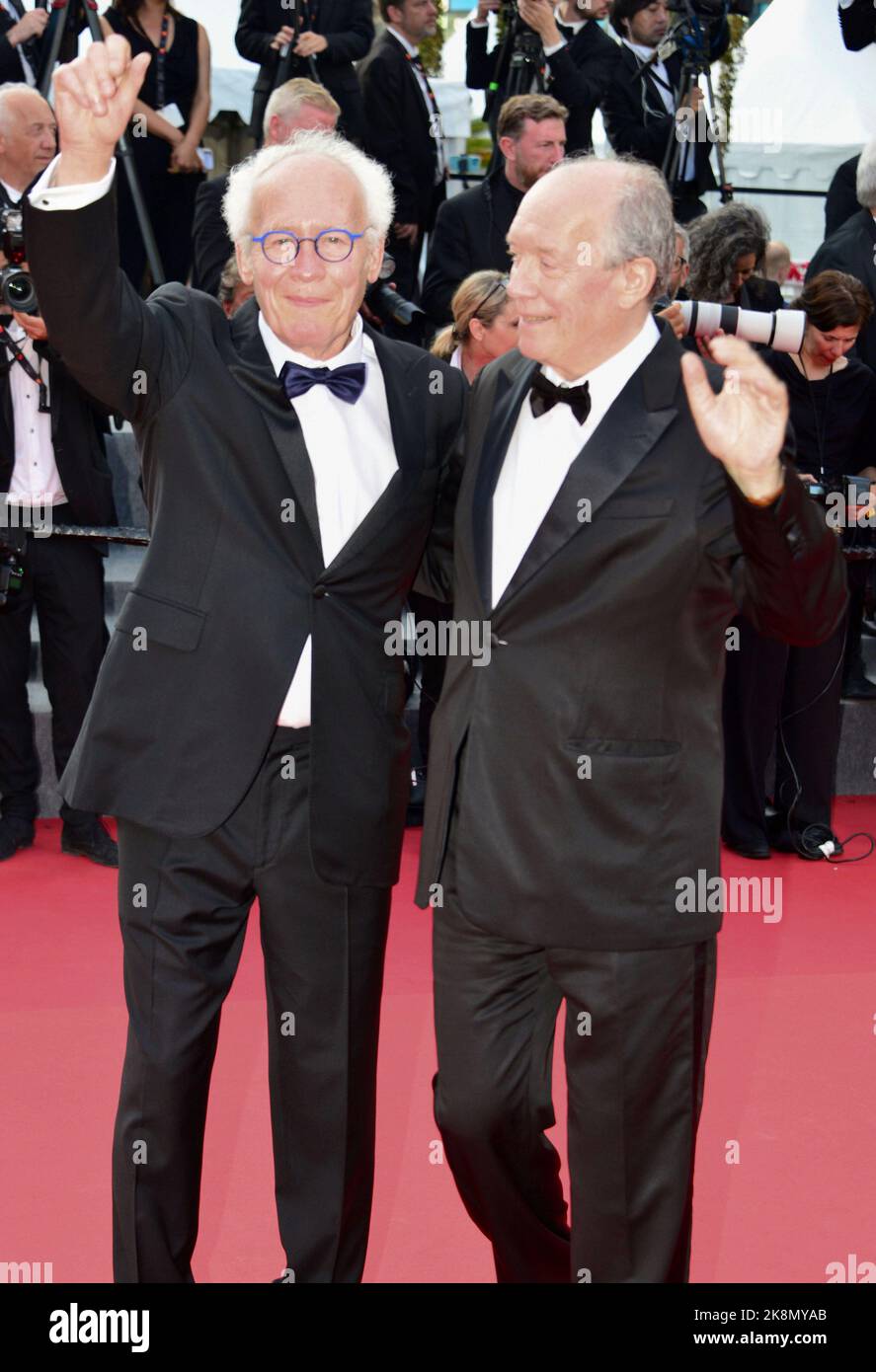 Jean-Pierre et Luc Dardenne 75th Festival de Cannes : cérémonie de clôture 28 mai 2022 Banque D'Images