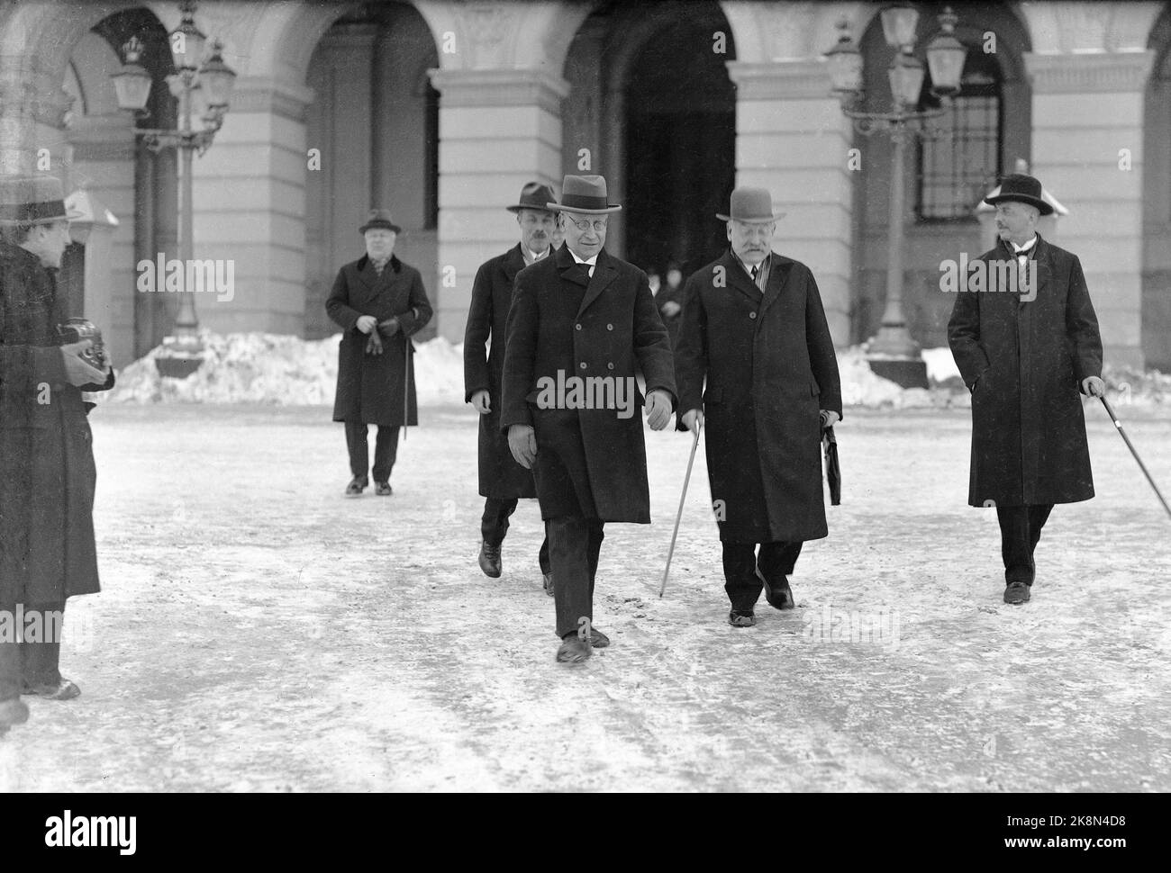 Premier ministre johan ludwig mowinckel Banque de photographies et d
