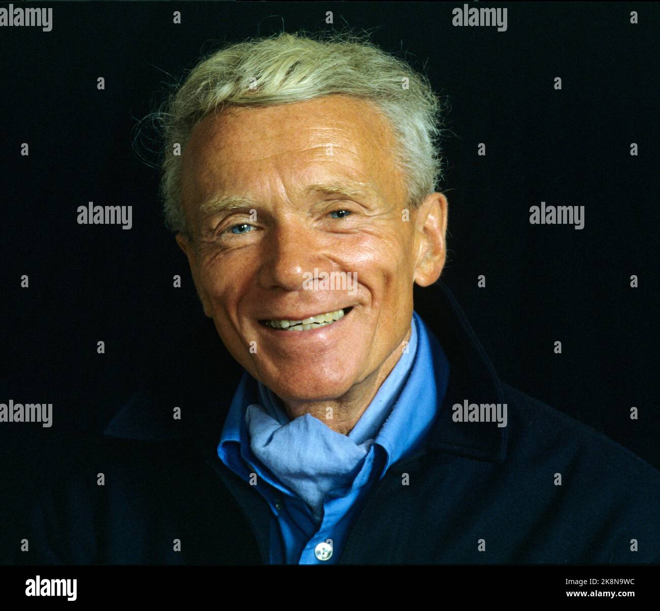 Oslo 19830815. Jørn Oring, acteur, portrait souriant. Photo Inge Gjellesvik / NTB / NTB Banque D'Images