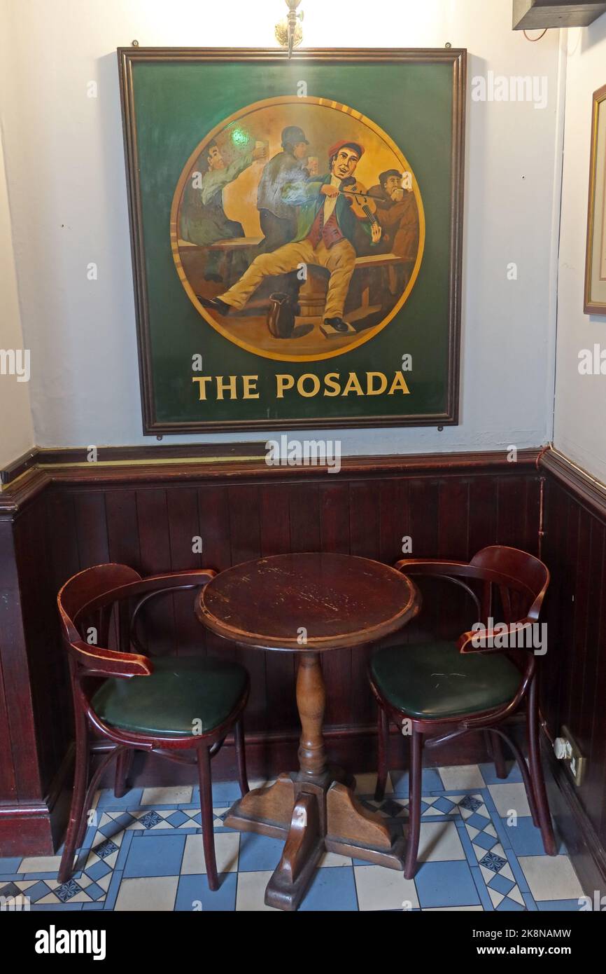 Le Posada, probablement le meilleur pub de Wolverhampton, 48 Lichfield St, Wolverhampton WV1 1DG Banque D'Images