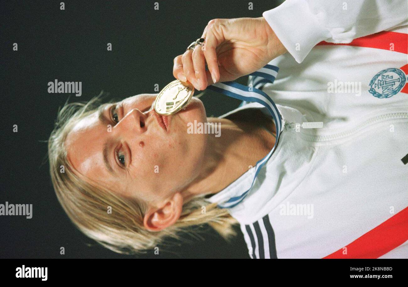 Athènes, Grèce coupe du monde 19970810 en athlétisme à Athènes. Hanne ...