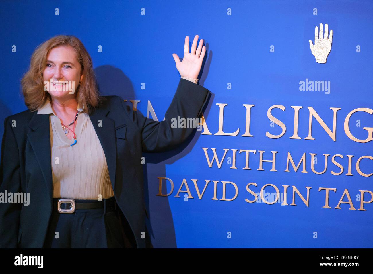 Madrid, Espagne. 24th octobre 2022. Francesca Thyssen-Bornemisza lors de la présentation de l'exposition "le troisième pôle" de TBA21 au Musée Thyssen-Bornemisza de Madrid. (Photo par Atilano Garcia/SOPA Images/Sipa USA) crédit: SIPA USA/Alay Live News Banque D'Images