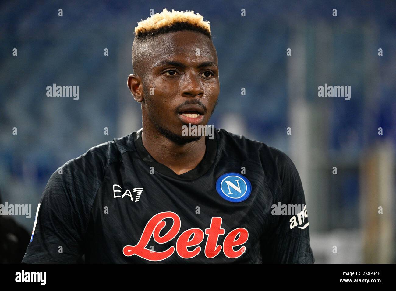 Victor Osimhen (SSC Napoli) lors de la Ligue italienne de championnat