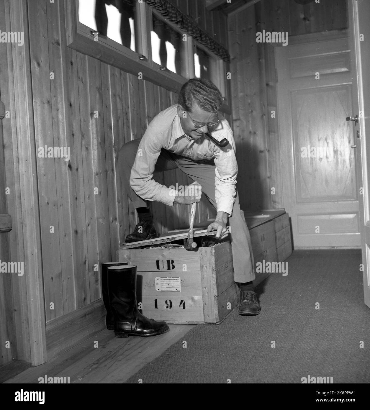 Lieset Rygelsj en Trygve Lie 1896 1968 Ancien Ministre Des 