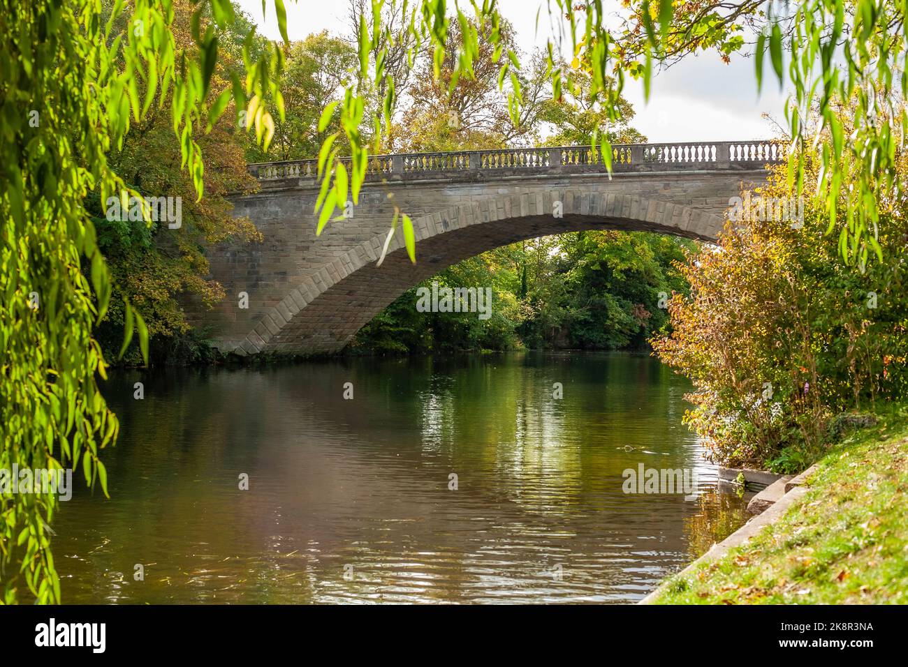 A425 Castle Bridge Warwick Warwickshire Banque D'Images