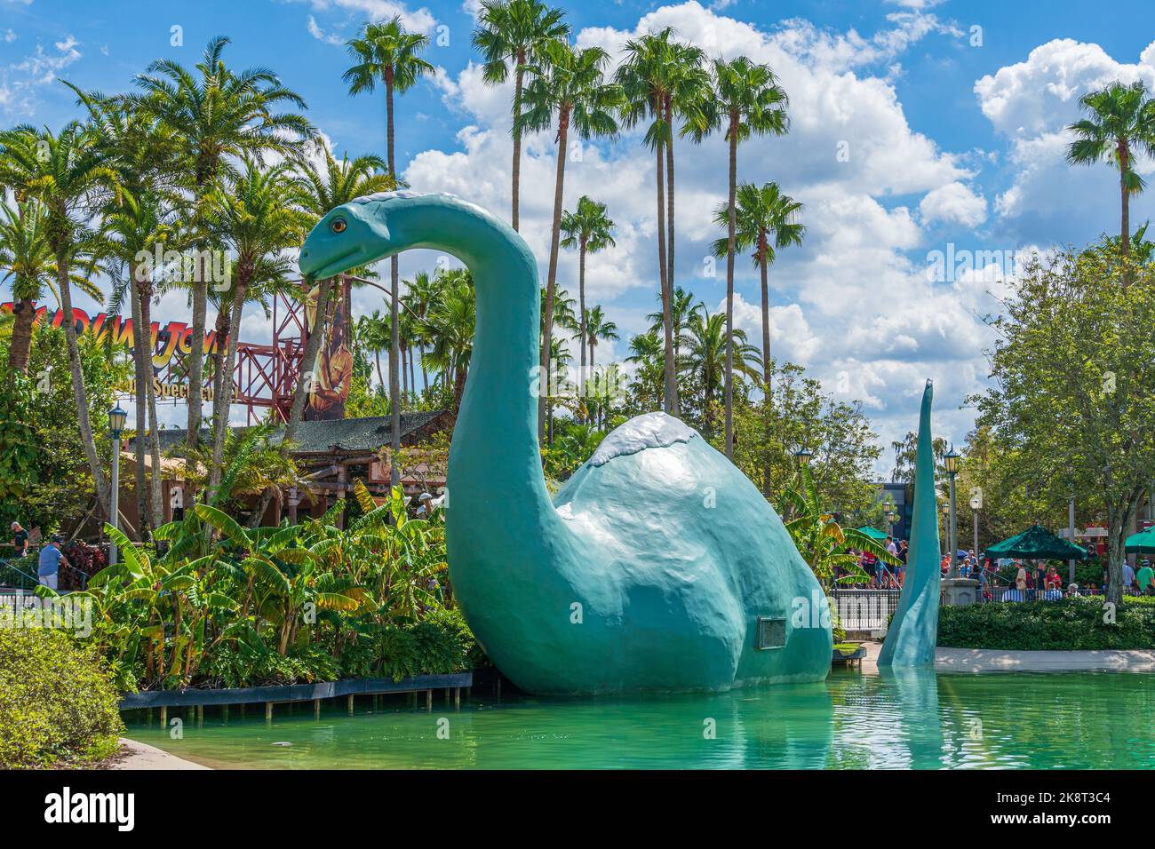 Dinodur Gertie's Ice Cream of extinction restaurant à Hollywood Studios - Walt Disney World Resort, Lake Buena Vista, Floride, États-Unis Banque D'Images