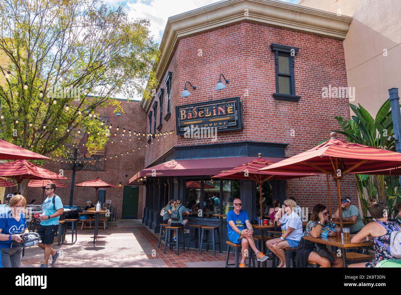 Baseline Tap House bar at Hollywood Studios - Walt Disney World Resort, Lake Buena Vista, Floride, États-Unis Banque D'Images