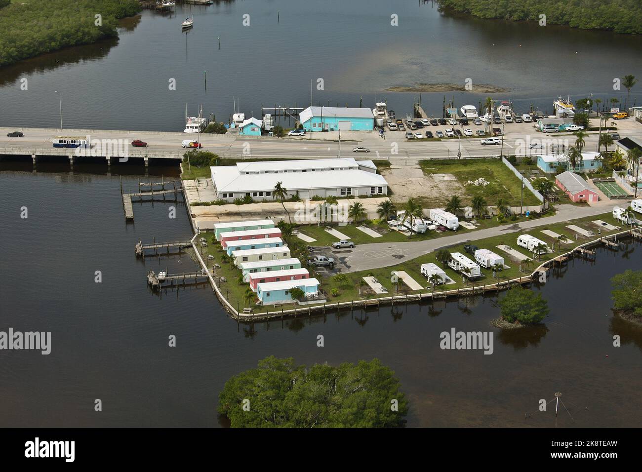 Fort Myers Beach Sanibel captiva avant l'ouragan Ian Banque D'Images