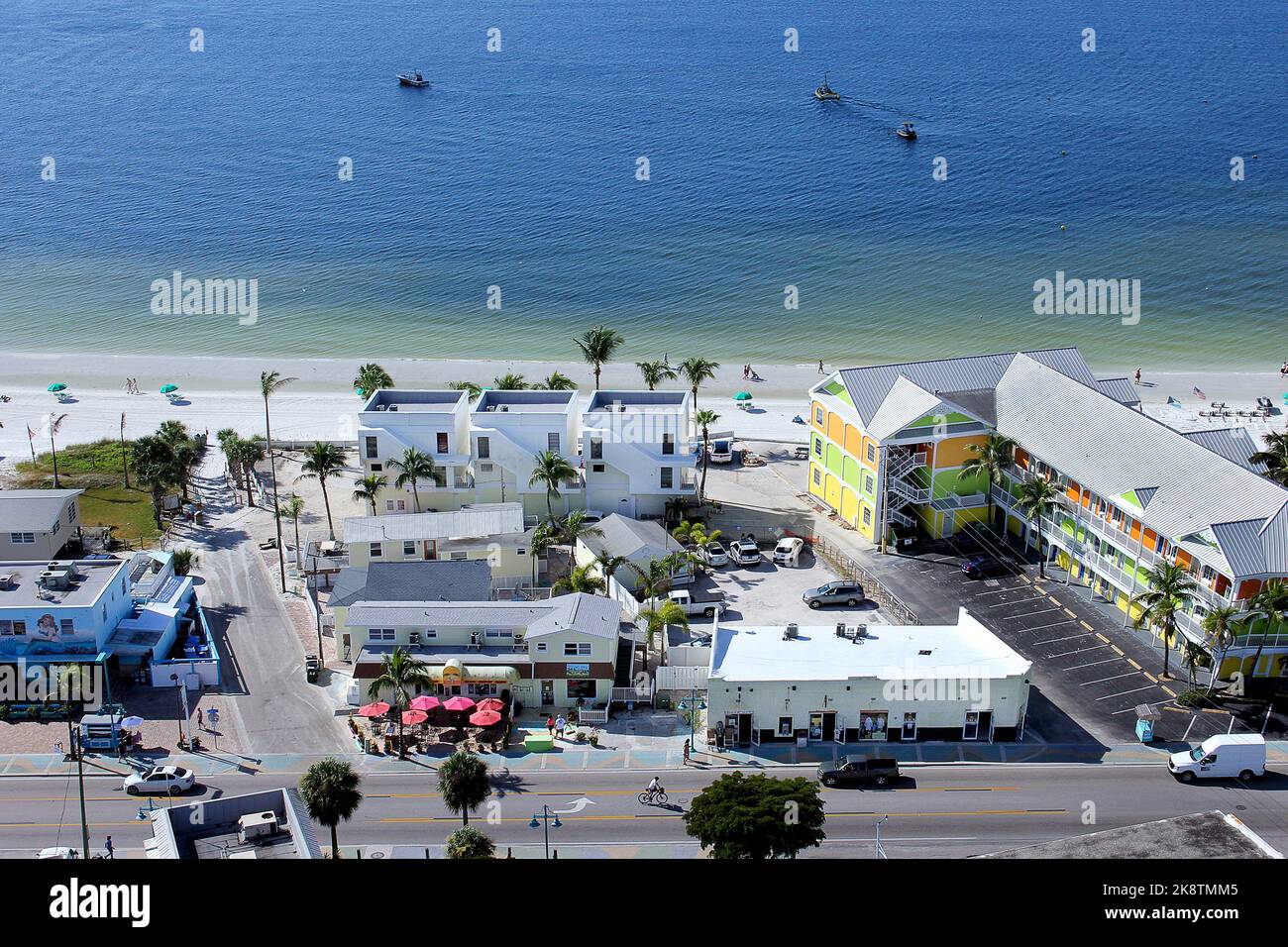 Fort Myers Beach Sanibel captiva avant l'ouragan Ian Banque D'Images