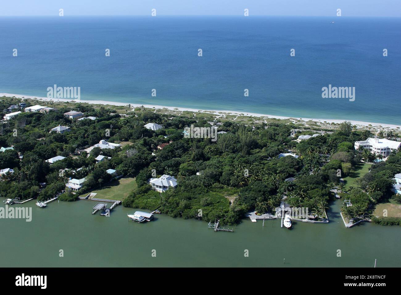 Fort Myers Beach Sanibel captiva avant l'ouragan Ian Banque D'Images